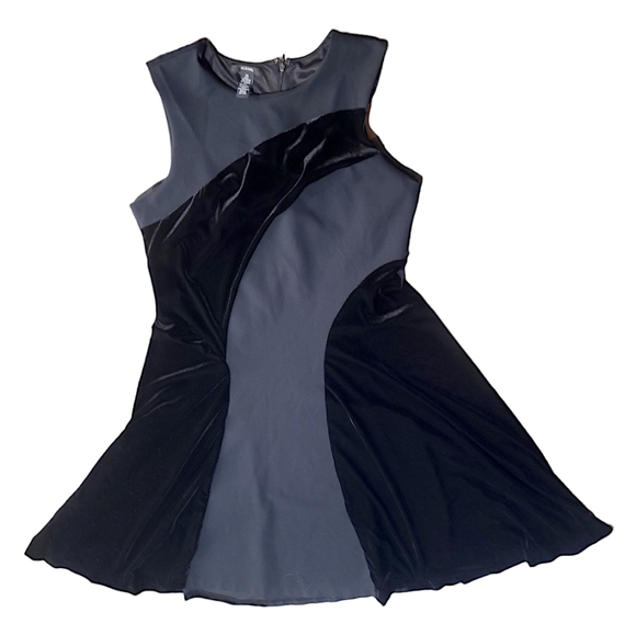 Alfani Dress Black Velvet Sleeveless Fit & Flare Womens Plus Size 14 - Picture 7 of 11